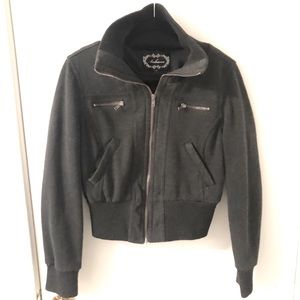 Dark Grey bomber jacket M